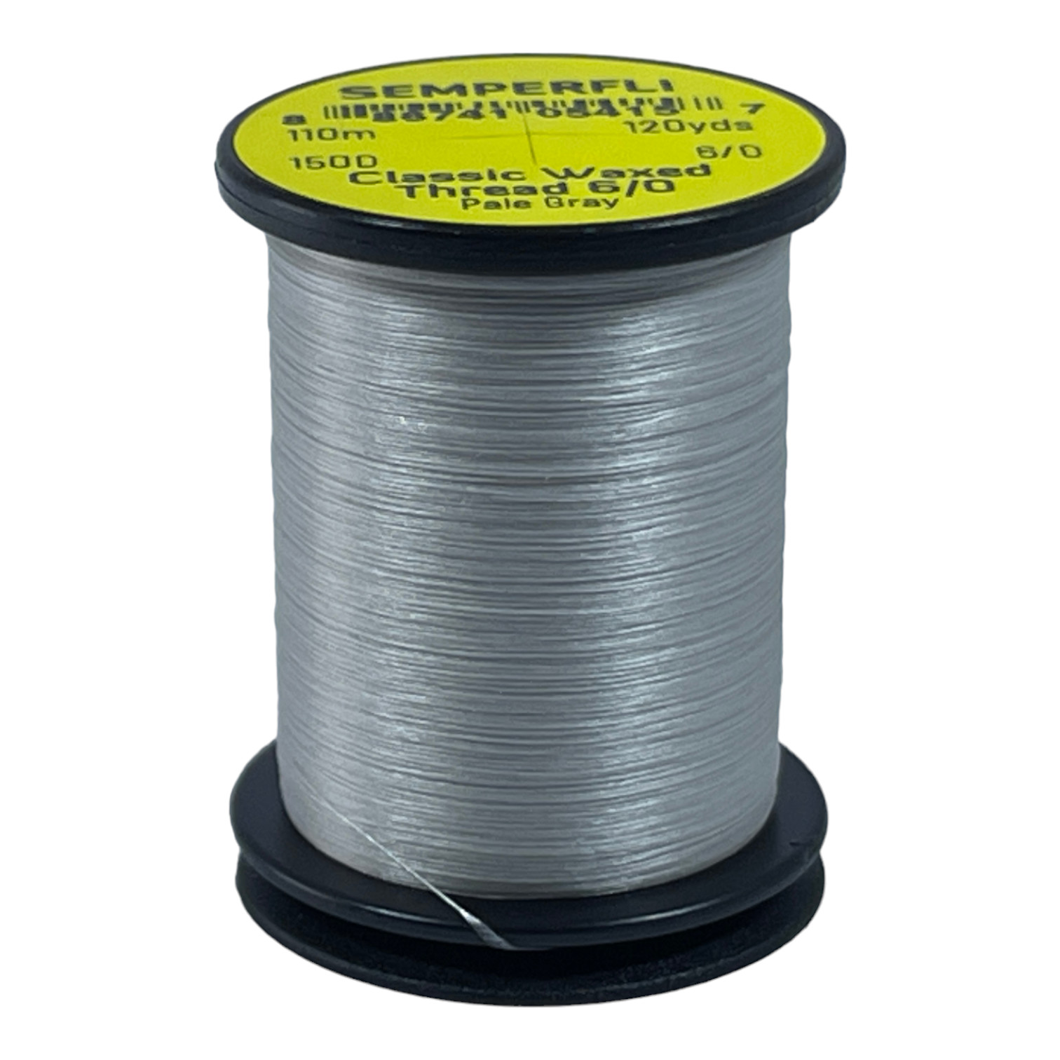 Semperfli Classic Waxed Thread 6/0 110m (120 Yards) Pale Gray